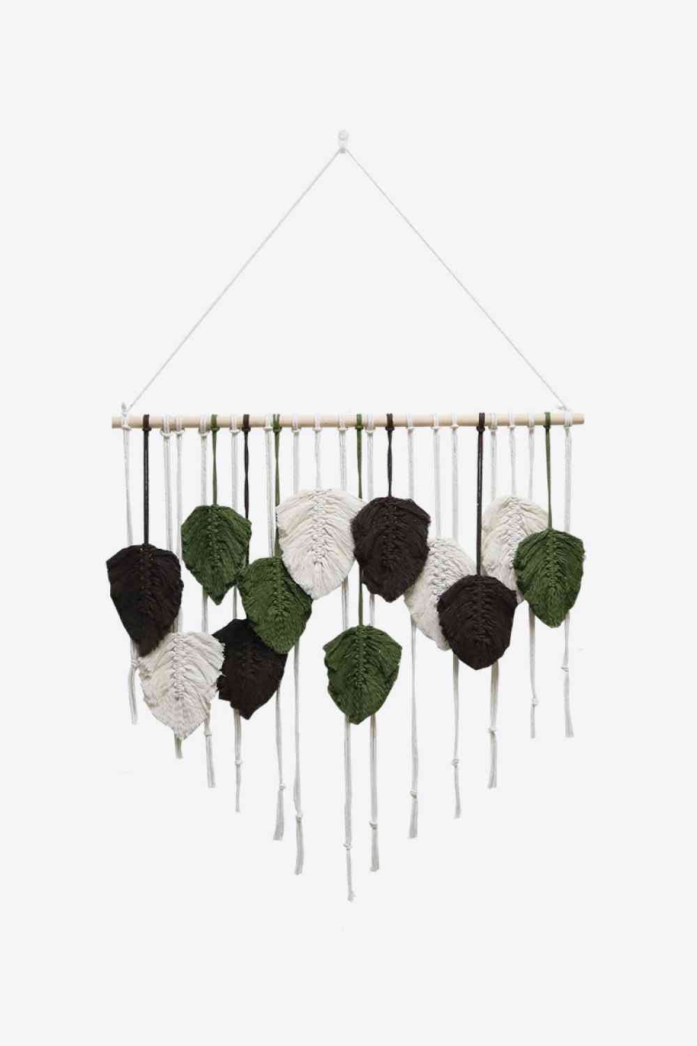 Hand-Woven Feather Macrame Wall Hanging - BloomBliss.com