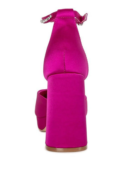 Hettie Mid Heel Sandals - BloomBliss.com