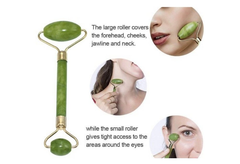 Jade Facial Massage Roller - BloomBliss.com