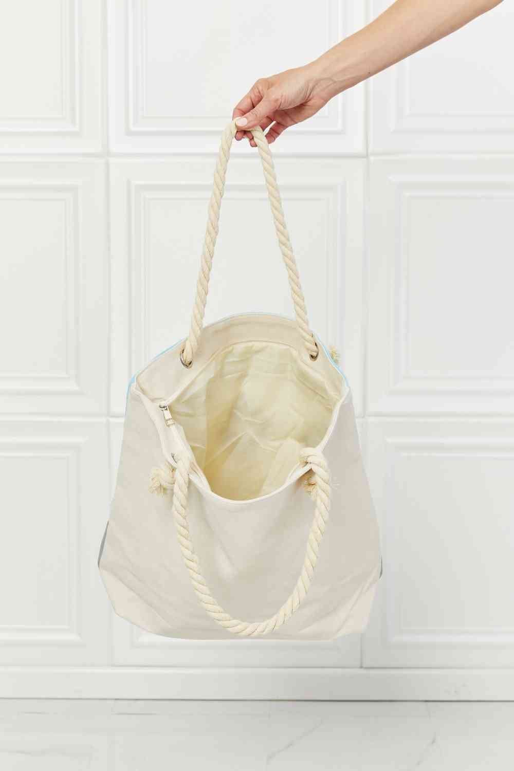 Justin Taylor In The Sand Tassel Tote Bag - BloomBliss.com