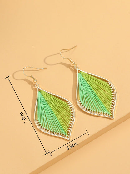 Leaf Drop Earrings - BloomBliss.com