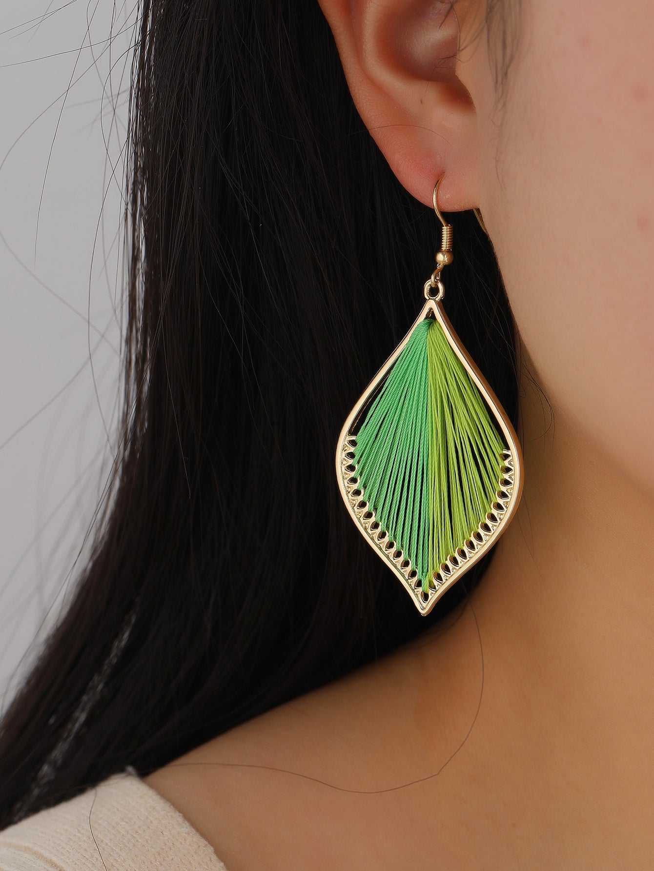 Leaf Drop Earrings - BloomBliss.com