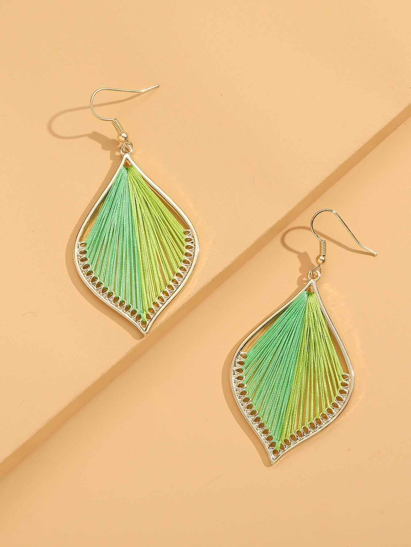 Leaf Drop Earrings - BloomBliss.com