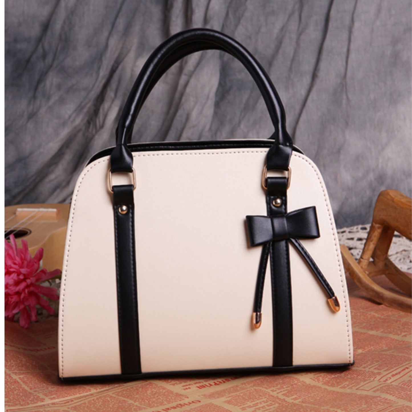 Lovely Classic Purse with Bow Ribbon - BloomBliss.com