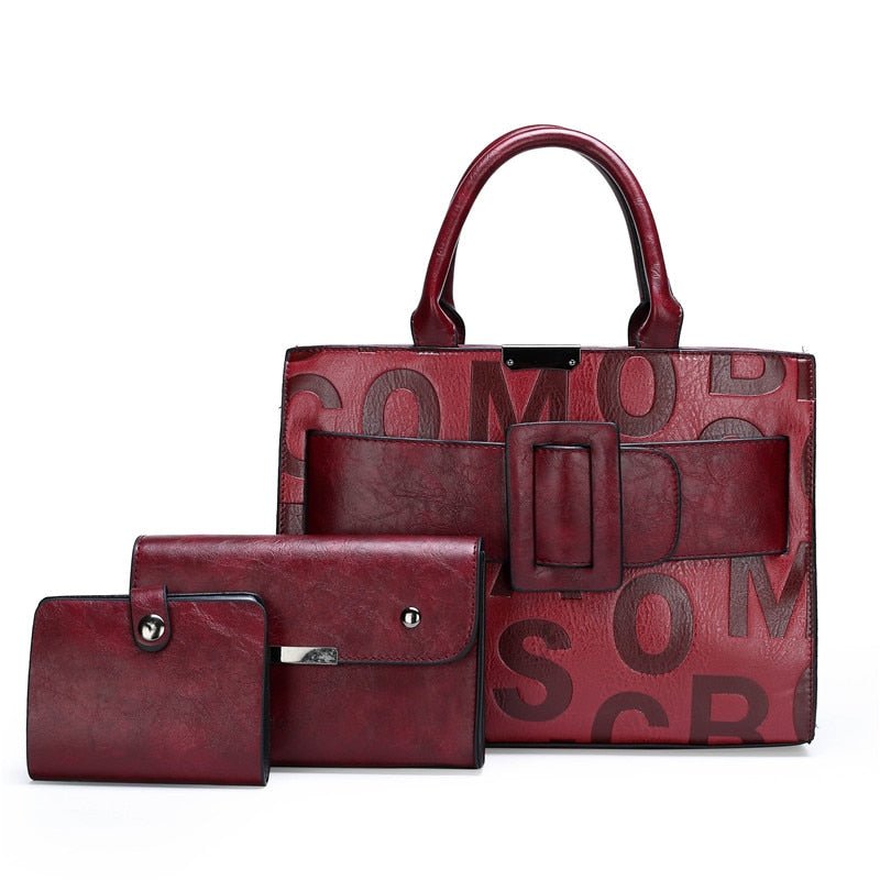 Luxury Embossed Tote Bag - BloomBliss.com