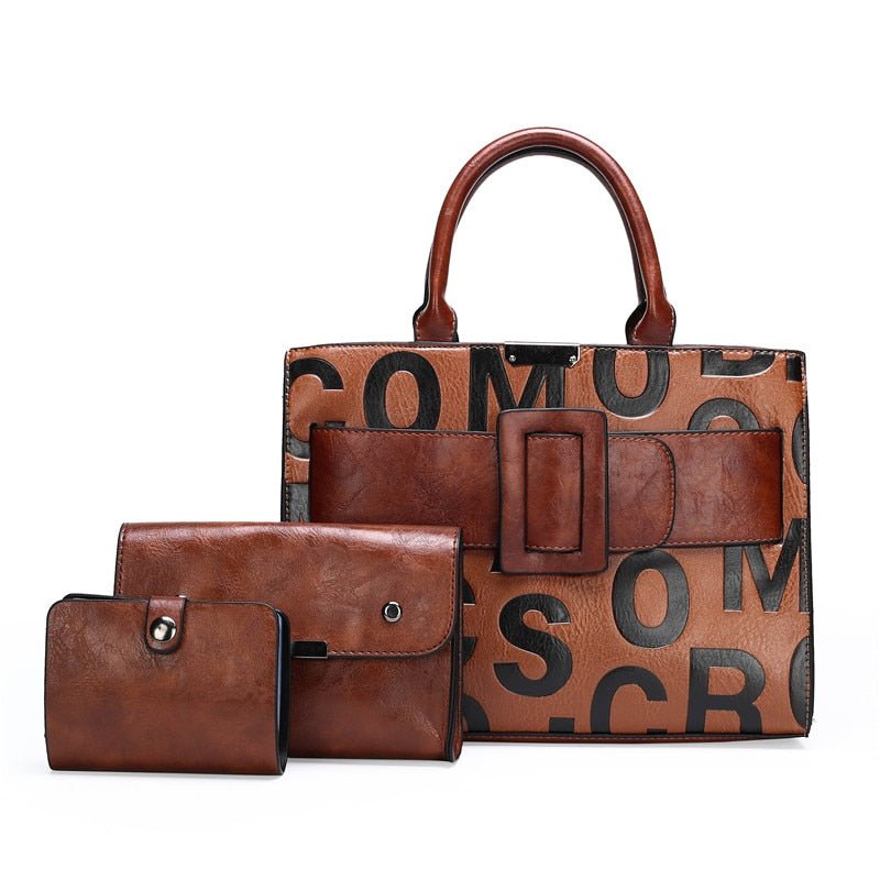Luxury Embossed Tote Bag - BloomBliss.com