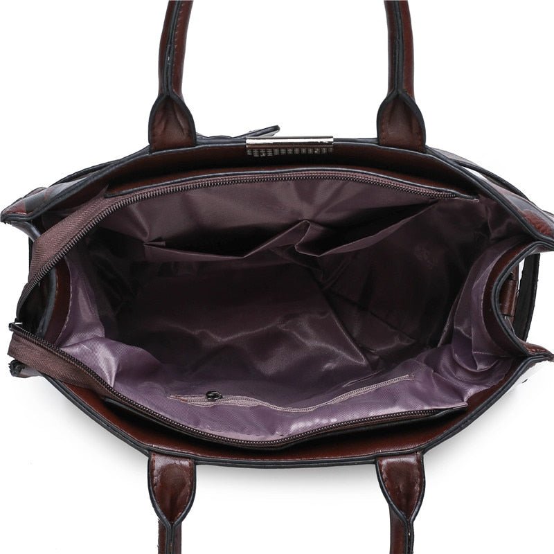 Luxury Embossed Tote Bag - BloomBliss.com