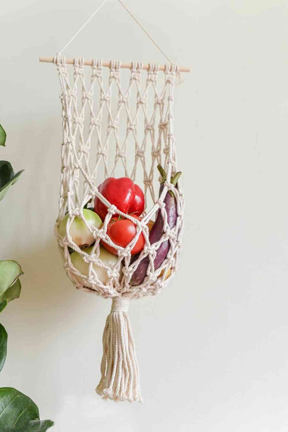 Macrame Basket Wall Hanging - BloomBliss.com