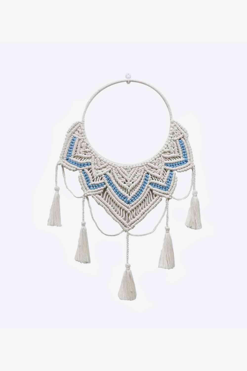 Macrame Wall Hanging with Tassel - BloomBliss.com