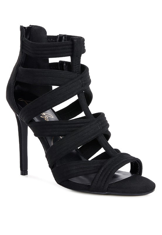 Melena High Heeled Bandage Sandals - BloomBliss.com