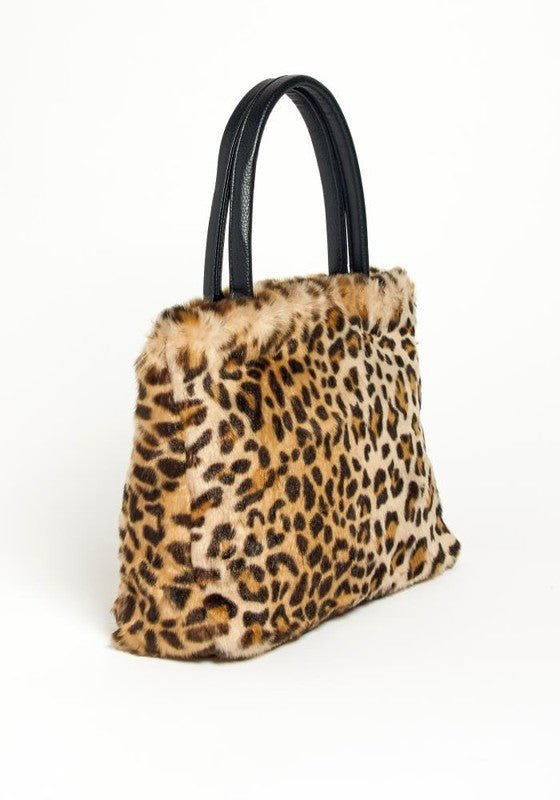 MINI FUR TOTE PURSE - BloomBliss.com