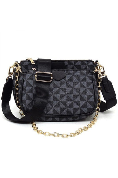 Monogram 2-in-1 Crossbody Bag - BloomBliss.com