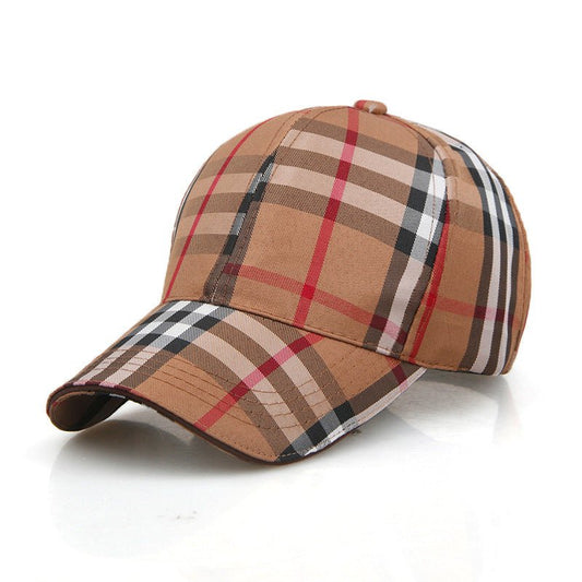 Plaid Baseball Cap - BloomBliss.com