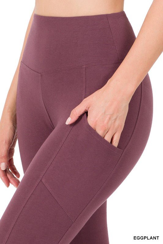 Pocket Full Length Leggings - BloomBliss.com