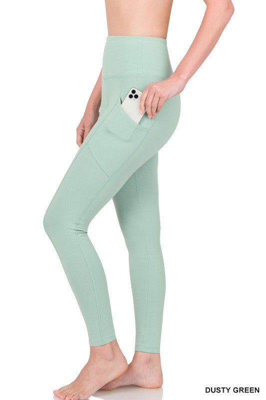 Pocket Full Length Leggings - BloomBliss.com