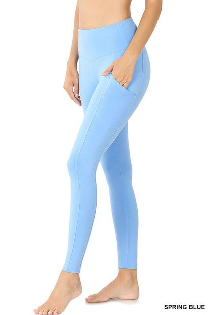 Pocket Full Length Leggings - BloomBliss.com