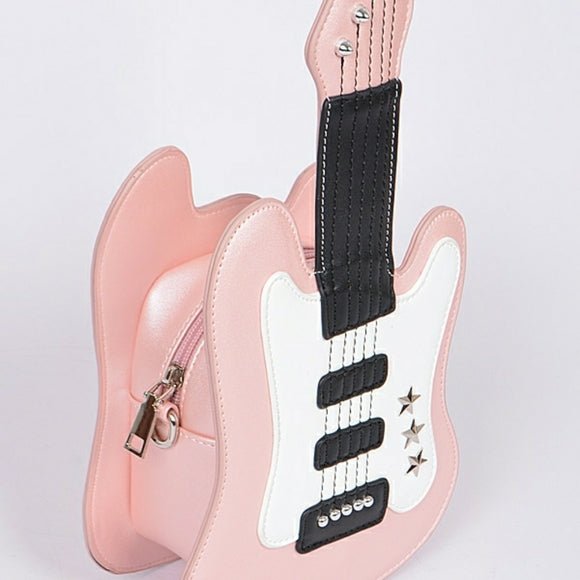 Pretty Pink Guitar Cross Body Bag - BloomBliss.com