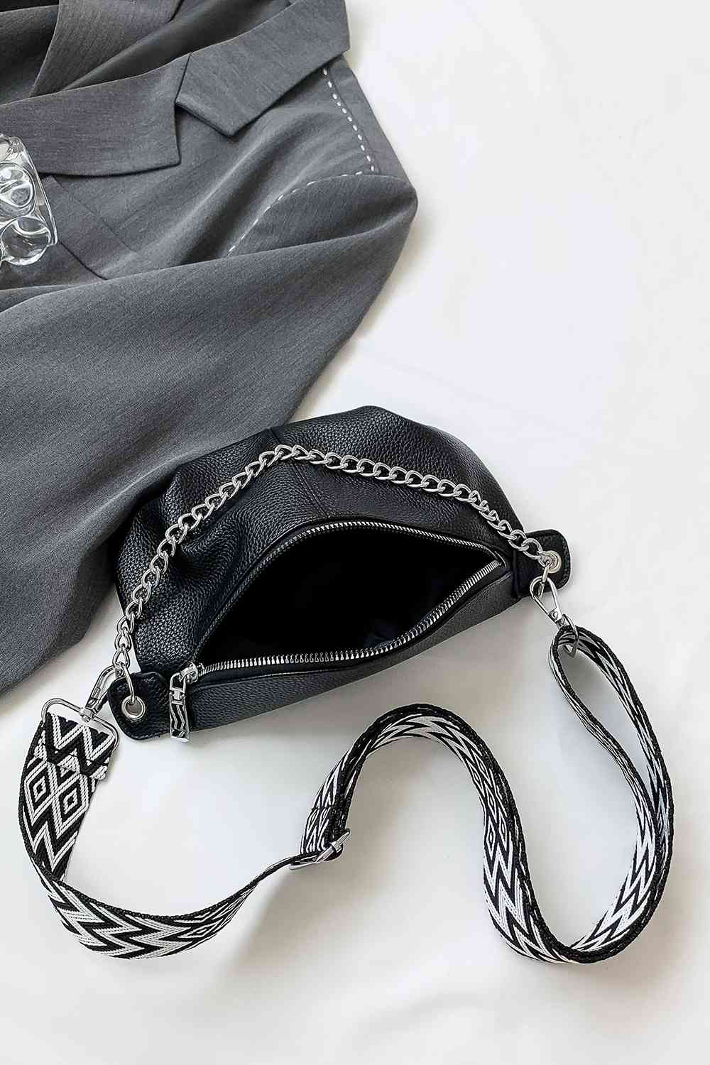 PU Leather Sling Bag - BloomBliss.com