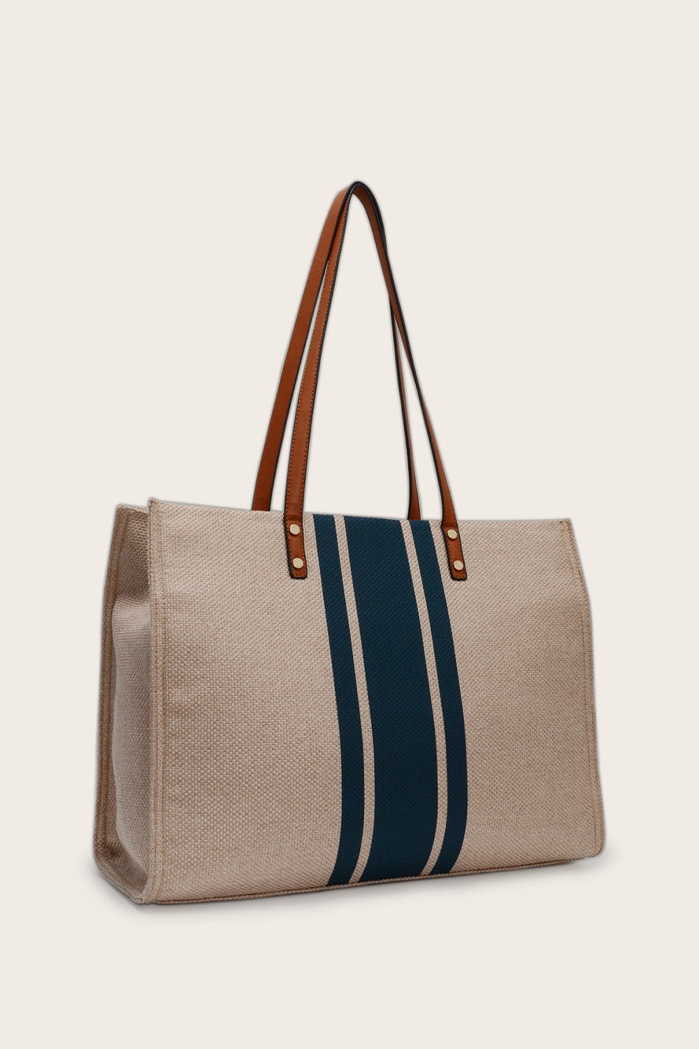 Striped Tote Bag - BloomBliss.com