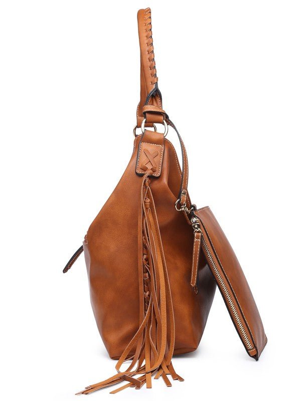 Women hobo bag finge purse - BloomBliss.com
