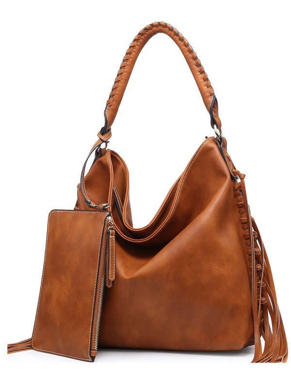 Women hobo bag finge purse - BloomBliss.com
