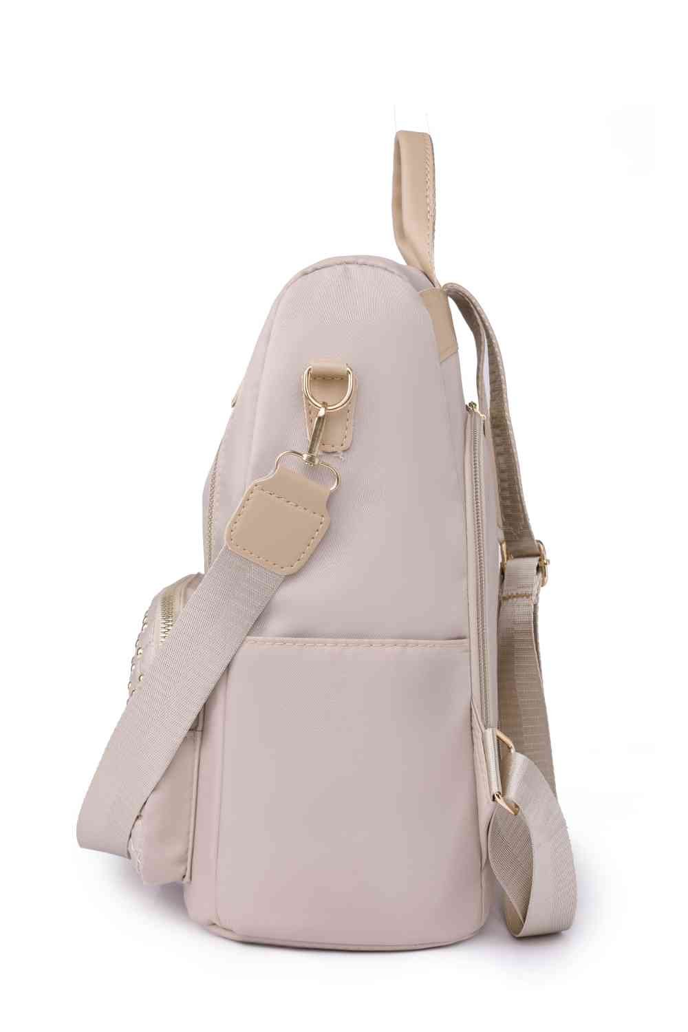 Zipper Pocket Beaded Backpack - BloomBliss.com