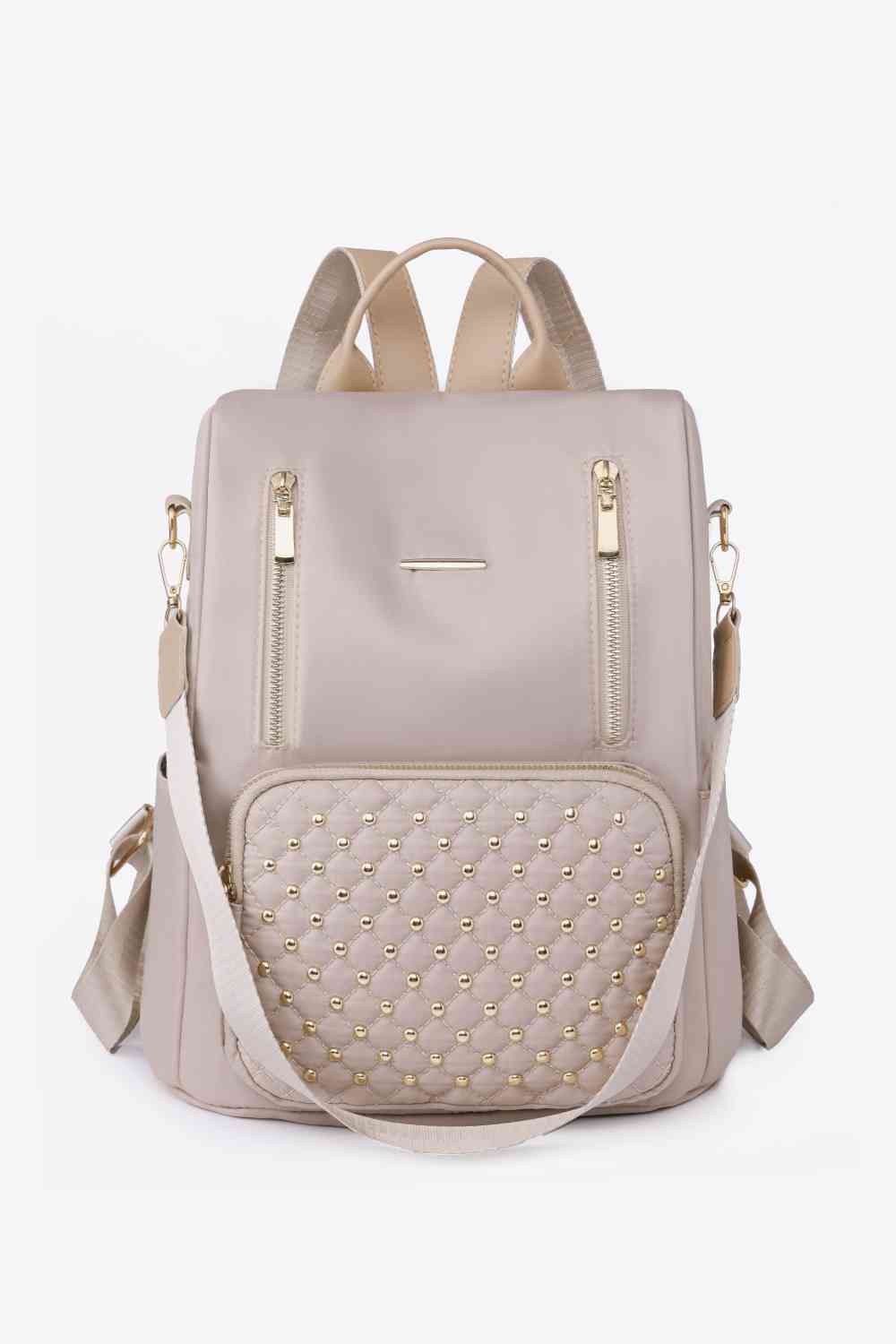 Zipper Pocket Beaded Backpack - BloomBliss.com